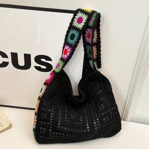 Colorful Crochet Women Bag